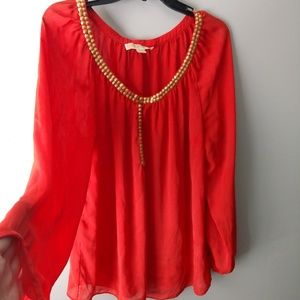 Michael Kors Orange Tunic 🍁